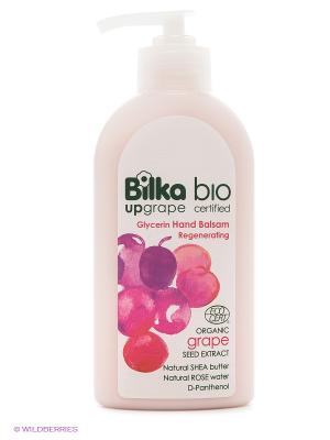Регенерирующий глицериновый бальзам для рук Up Grape Bio BILKA. Цвет: бледно-розовый