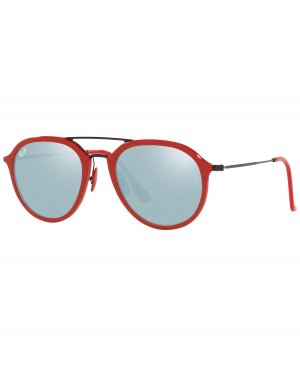 Солнцезащитные очки унисекс rb4369m scuderia ferrari collection 53 , красный Ray-Ban