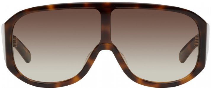 Черепаховые солнцезащитные очки John Jovino FLATLIST EYEWEAR