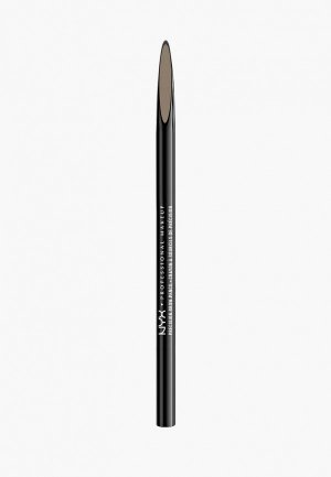 Карандаш для бровей Nyx Professional Makeup Precision Brow Pencil, оттенок 01, Blonde, 0,13 г. Цвет: бежевый