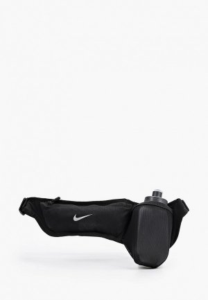 Пояс для бега Nike POCKET FLASK BELT 2.0 10 OZ. Цвет: черный