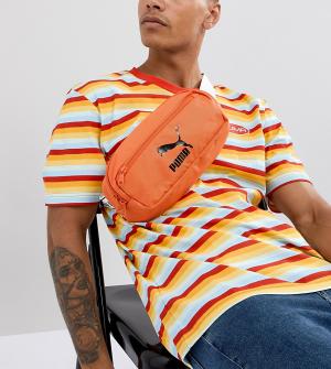 Оранжевая сумка-кошелек на пояс эксклюзивно для ASOS Puma. Цвет: оранжевый