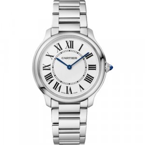 Наручные часы, белый, серебряный Cartier. Цвет: белый/серебристый