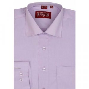 Рубашка , размер 46RU/S/176-182/39 ворот, лиловый Imperator. Цвет: лиловый/сиреневый