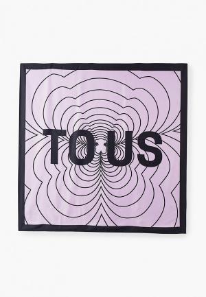 Платок Tous. Цвет: фиолетовый