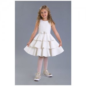 Платье нарядное для девочки (Размер: 134), арт. 2467-123-ВПЛП, цвет Золотой Маленькая Леди. Цвет: золотистый