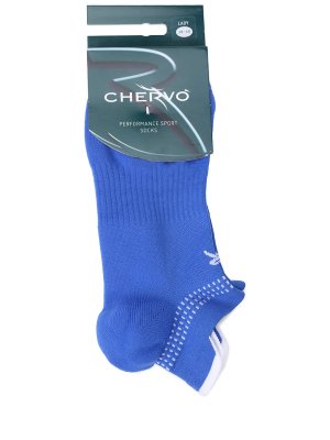 Носки с логотипом CHERVO. Цвет: синий