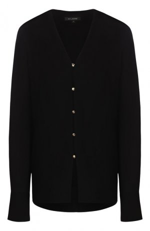 Шелковая блузка St. John. Цвет: чёрный
