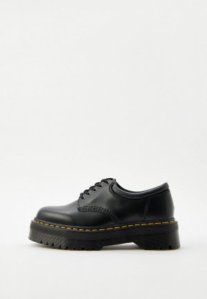 Ботинки Dr. Martens 8053 Quad Black Polished Smooth. Цвет: черный