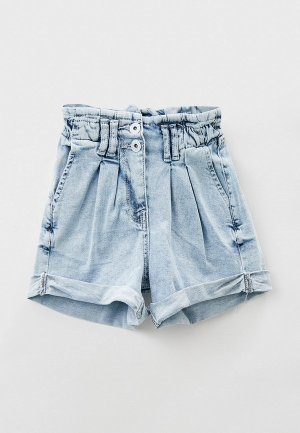 Шорты джинсовые Ayugi Jeans. Цвет: голубой
