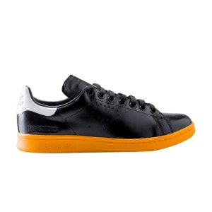 Raf Simons x Stan Smith Black Orange Мужские кроссовки Core-Black Bold-Orange Footwear-White BB2647 Adidas