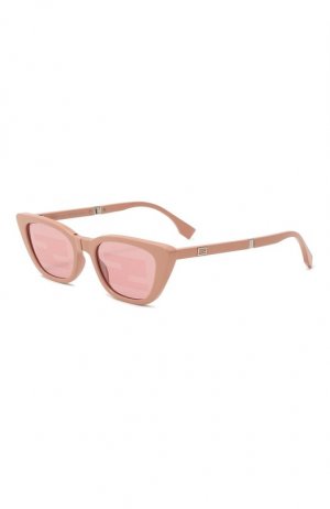 Складные солнцезащитные очки Fendi. Цвет: розовый