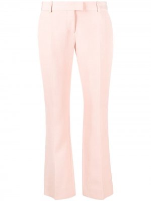 Укороченные брюки прямого кроя Ermanno Scervino. Цвет: розовый