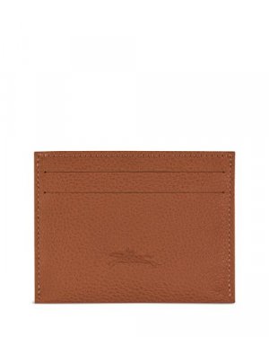 Ле Фулон&;eacute; Кожаный картхолдер , цвет Brown Longchamp
