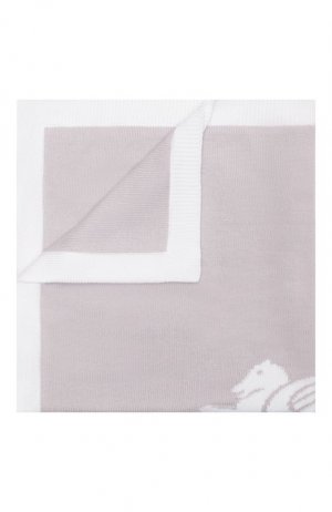 Одеяло из кашемира и хлопка Etro. Цвет: сиреневый