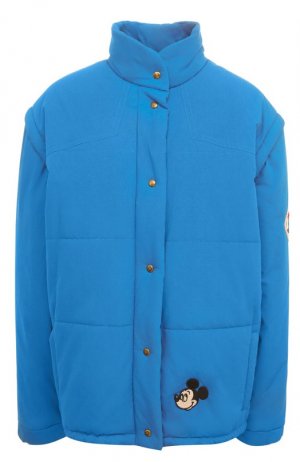 Утепленная куртка Disney x Gucci. Цвет: голубой