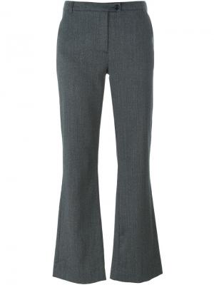 Расклешенные брюки Dolce & Gabbana Vintage. Цвет: серый