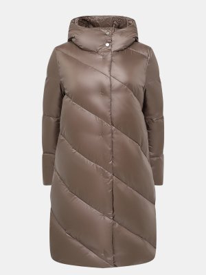 Пальто ORSA Couture. Цвет: коричневый