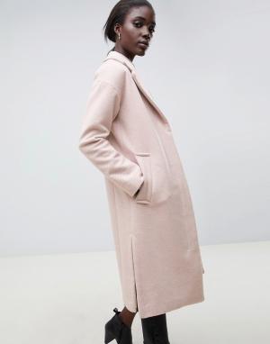 Строгое пальто Sommersby-Розовый Parka London