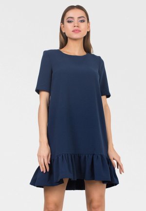 Платье Zerkala. Цвет: синий