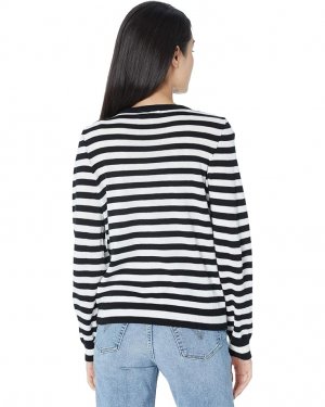 Свитер Striped Long Sleeve Sweater T1TX1S05, черный/белый BCBGeneration
