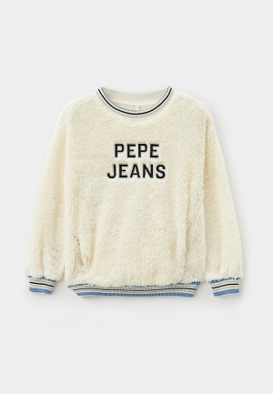 Свитшот Pepe Jeans. Цвет: белый