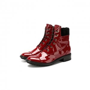 Кожаные ботинки LAutre Chose L'Autre. Цвет: красный