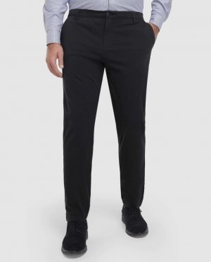 Мужские брюки-чиносы Smart 360 черного цвета, большие размеры, черный DOCKERS. Цвет: черный