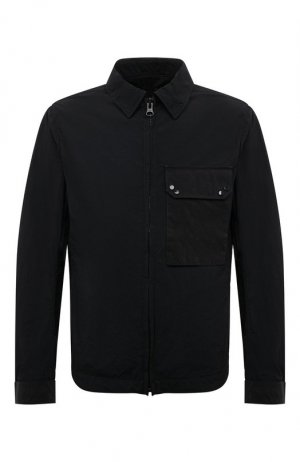 Куртка-рубашка Ten C. Цвет: чёрный