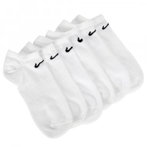 Набор из 6 женских легких носков-невидимок на каждый день , белый Nike