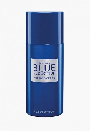 Дезодорант Antonio Banderas Blue Seduction Man, 150 мл. Цвет: прозрачный