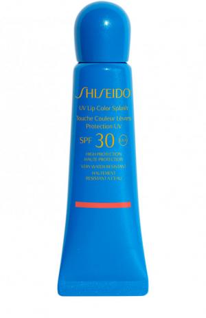 Солнцезащитный блеск для губ Suncare SPF30, оттенок Uluru Red Shiseido. Цвет: бесцветный