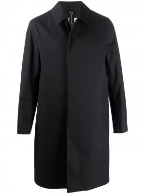 Пальто OXFORD с рукавами три четверти Mackintosh. Цвет: синий