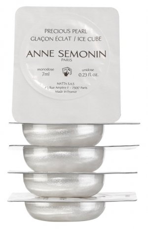 Жемчужные кубики льда для тонуса и сияния кожи (6x7ml) Anne Semonin. Цвет: бесцветный