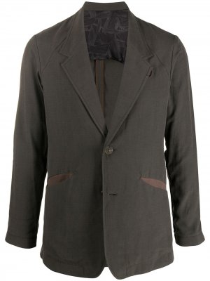 Пиджак с длинными рукавами Devoa. Цвет: серый