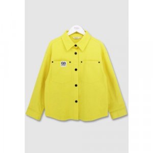 Рубашка , размер 164, желтый Deloras. Цвет: желтый