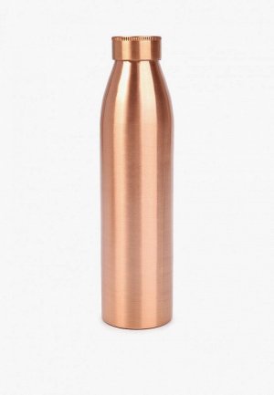 Бутылка декоративная Ганг высота - 28 см, диаметр 7 см. Цвет: золотой