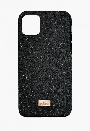 Чехол для iPhone Swarovski® 12 mini. Цвет: черный