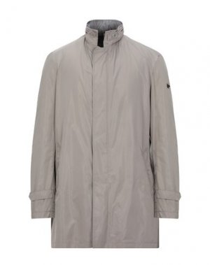 Легкое пальто HENRY COTTON'S. Цвет: серый