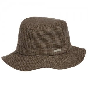 Панама 18339-0 BUCKET HAT, размер 57 Seeberger. Цвет: коричневый