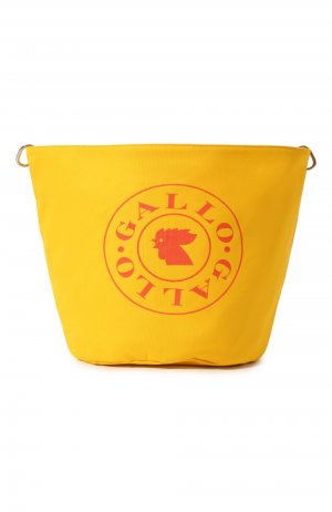 Текстильная пляжная сумка Gallo. Цвет: жёлтый