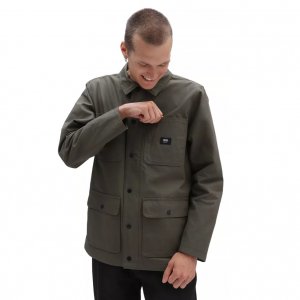 Куртка Drill Chore Lined VANS. Цвет: зеленый