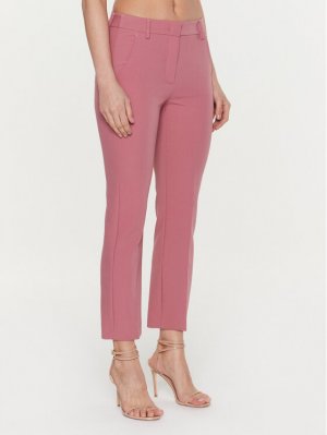 Тканевые брюки узкого кроя, розовый Weekend Max Mara