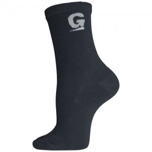 Носки детские GUAHOO G55-2643AL, черные, размер 23-26. Цвет: черный