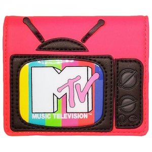 Кошелек LF MTV Television Bi-Fold Wallet MTVWA0001 Funko. Цвет: розовый
