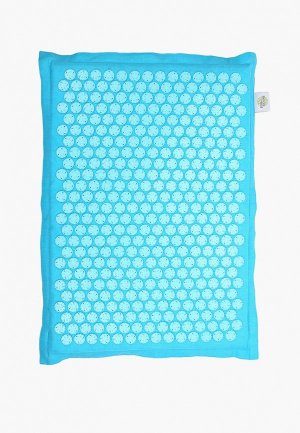 Массажер для тела Relaxmat ИГОЛЬЧАТЫЙ коврик Голубой, акупунктурный, 60х40 см. Цвет: бирюзовый