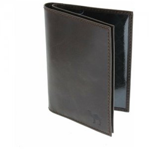 Бумажник , фактура гладкая, коричневый Dimanche. Цвет: коричневый