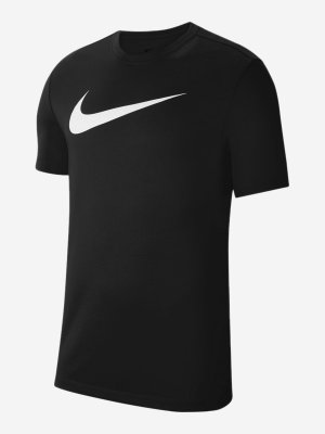 Футболка для мальчиков Dri-FIT Park, Черный Nike. Цвет: черный