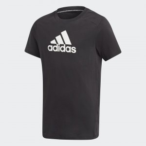 Футболка Logo Performance adidas. Цвет: черный