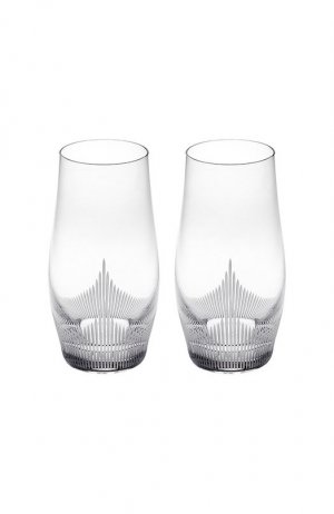 Набор из 2-х стаканов для сока 100 Points Lalique. Цвет: прозрачный